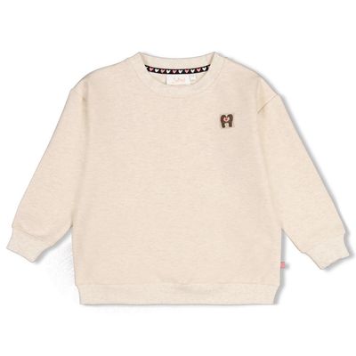 Jubel Sweater met backprint relaxed fit - City Chic Wit