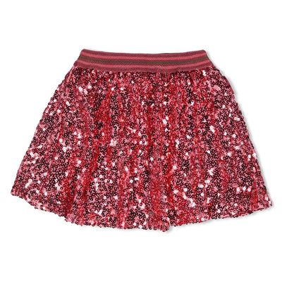 Jubel Pailetten rok - Moon Flowers Roze