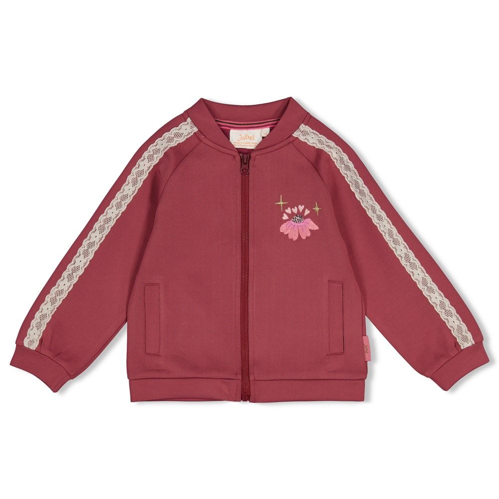 Jubel Bomberjack - Moon Flowers Roze