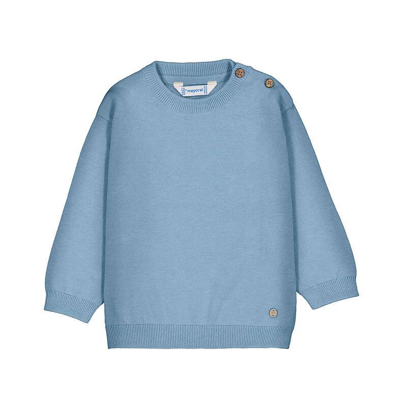 Mayoral Basic cotton jumper 309 Vivid Rain