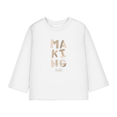 Mayoral L/s basic t-shirt 108 Cream