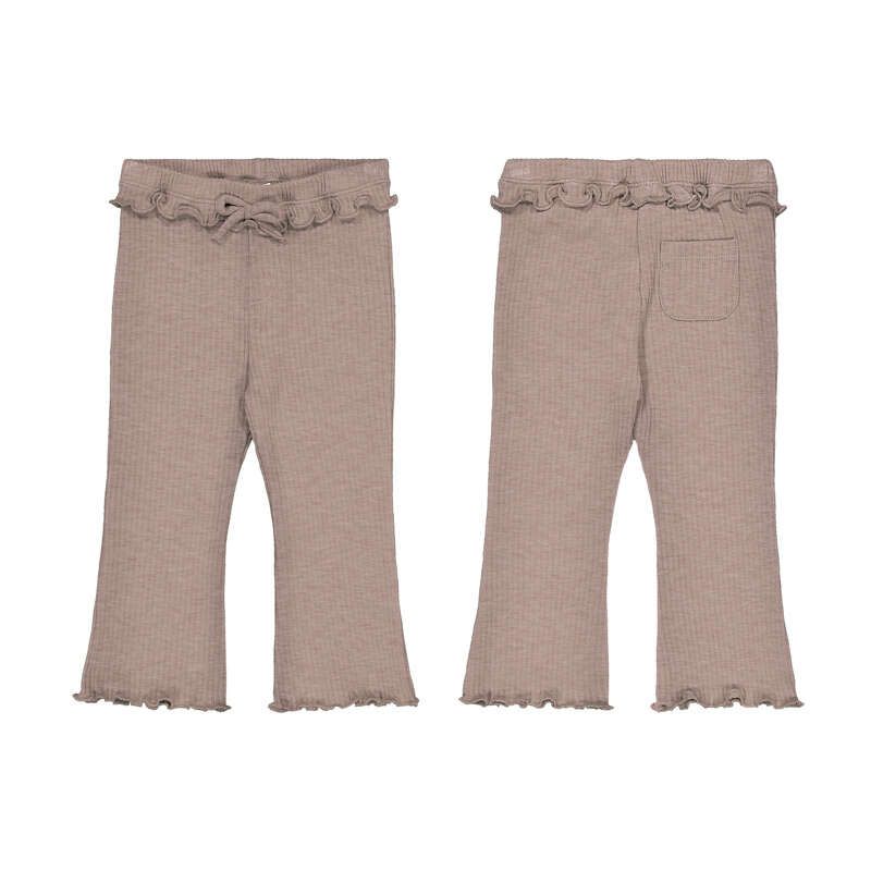 Mayoral Ribbed flare leggings 2709 brown vi