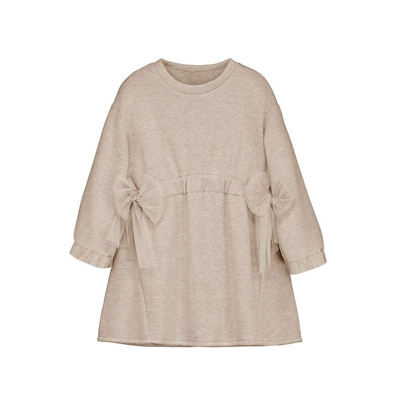 Mayoral Knitted dress 4913 quinoa mix