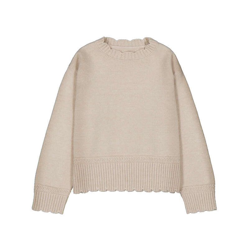 Mayoral Knitted smooth sweater 4320 Beige vigo