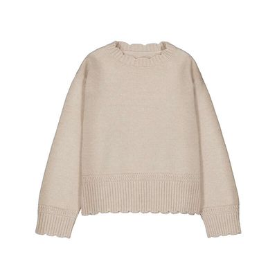 Mayoral Knitted smooth sweater 4320 Beige vigo