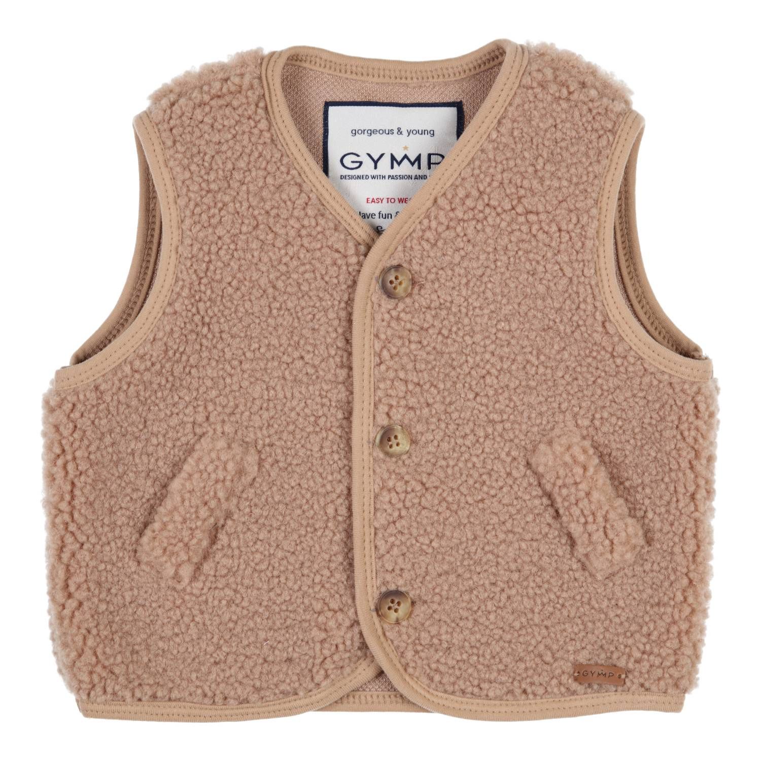 Gymp Gilet Boston Beige