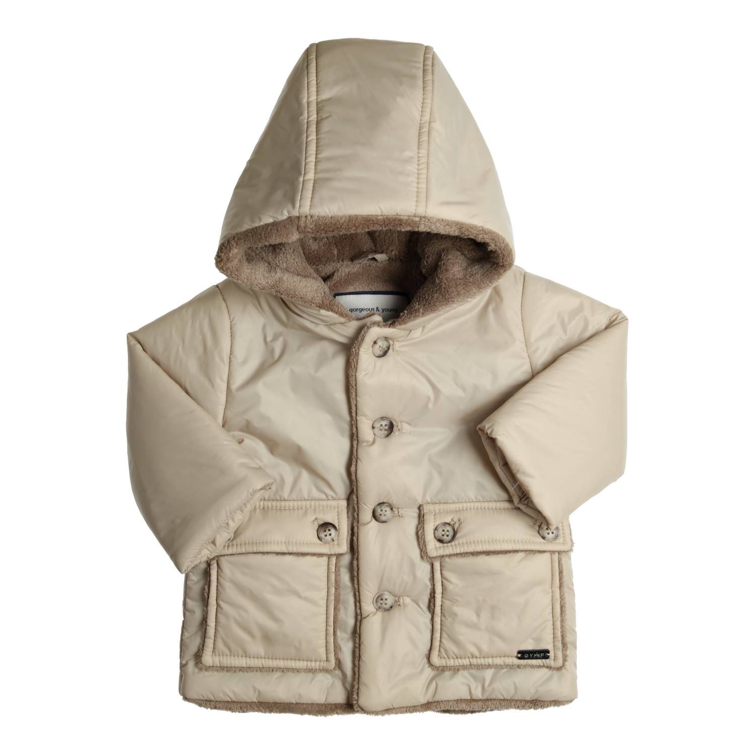 Gymp Coat Ivo Beige - Brown