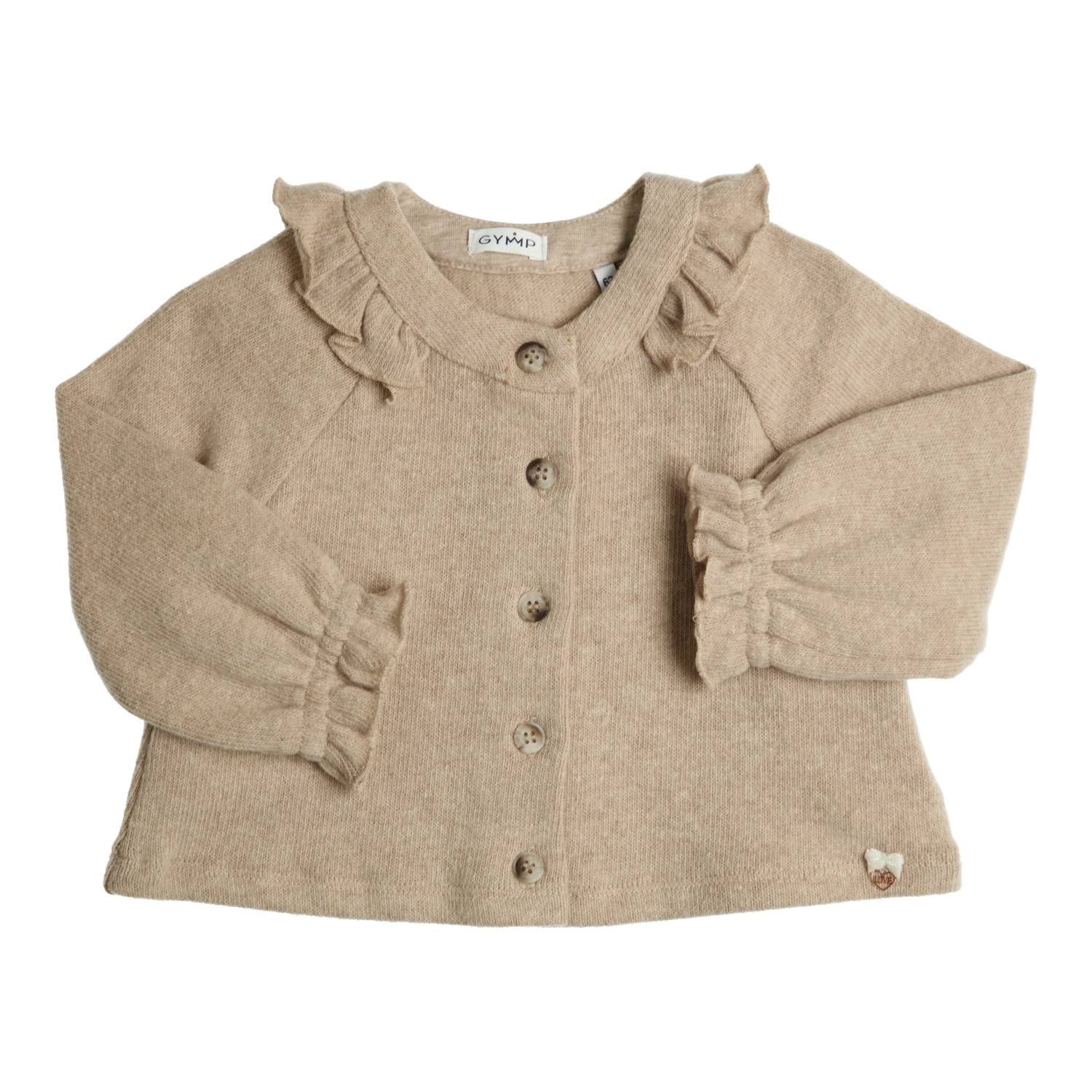 Gymp Cardigan Gillo Girls Beige
