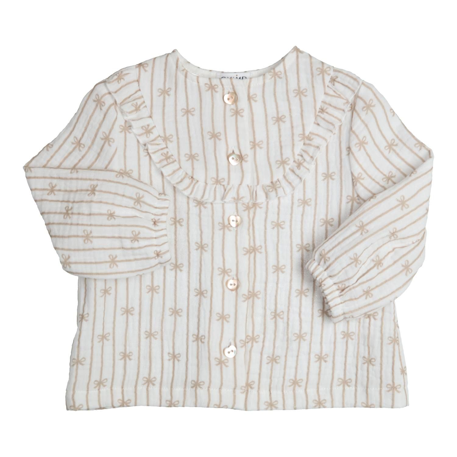 Gymp Blouse Onna Off White - Beige