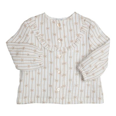 Gymp Blouse Onna Off White - Beige