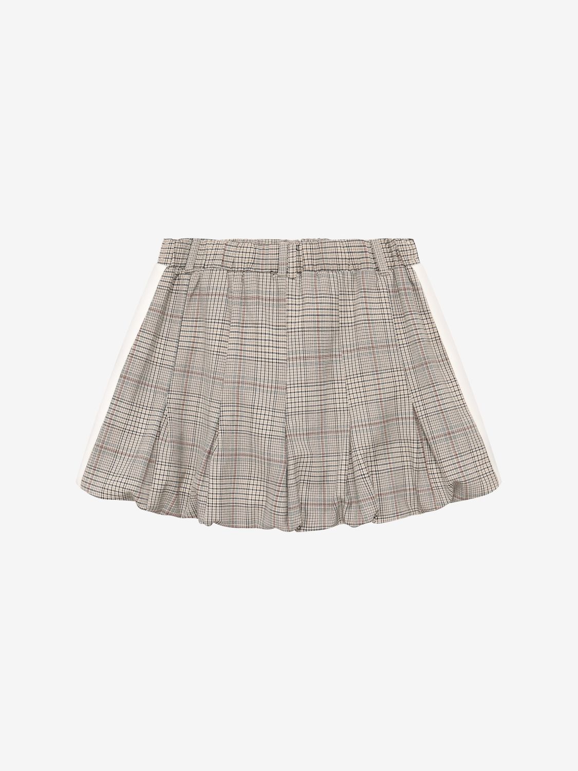 Indian bluejeans Skirt Check Humus