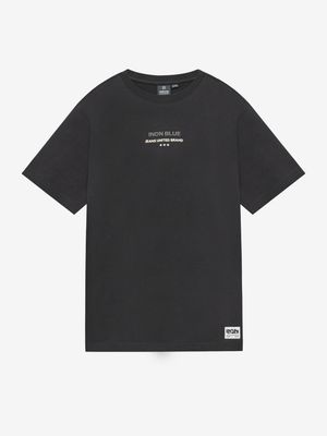 Indian bluejeans Loose Fit T-Shirt Indian Blue Antra Ash