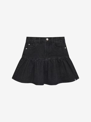 Indian bluejeans Skirt Denim Black Denim