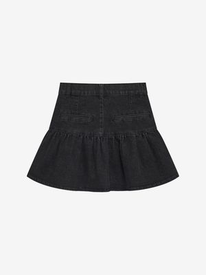 Indian bluejeans Skirt Denim Black Denim