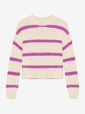 Indian bluejeans Knitwear Fuzzy Stripe Cloud