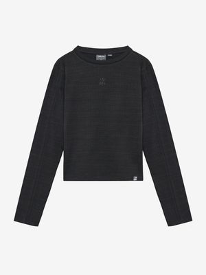 Indian bluejeans Longsleeve Rib Black