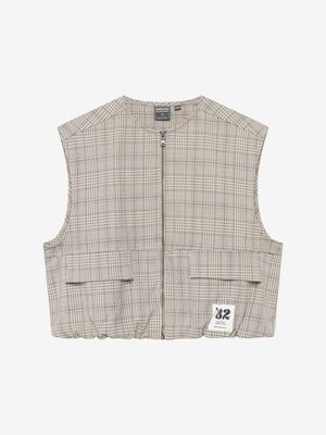 Indian bluejeans Gilet Check Humus