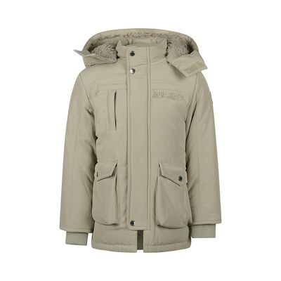 Koko Noko Jacket parka Silver sage M60853-37