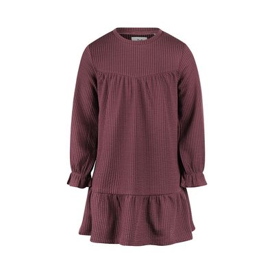 Koko Noko Dress ls Eggplant M60914-37