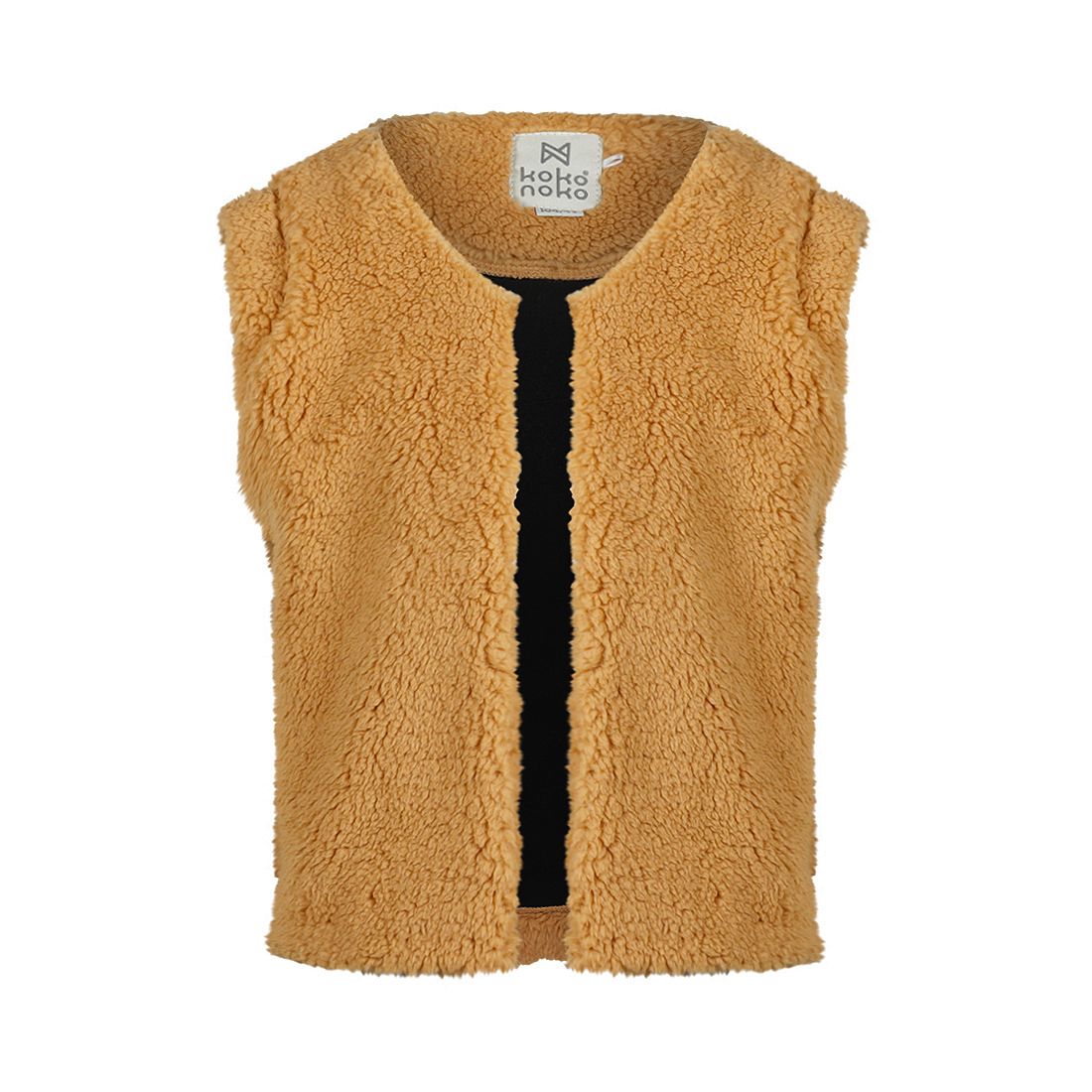 Koko Noko Waistcoat Iced coffee M60968-37