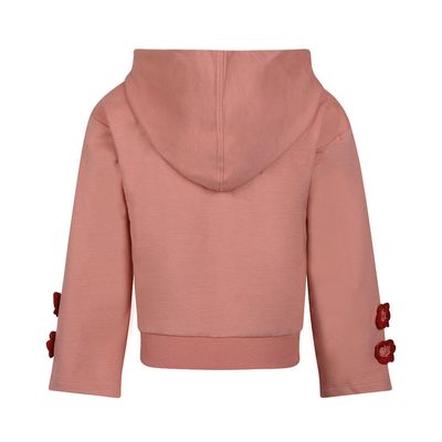 Koko Noko Hoodie Ash rose M60983-37
