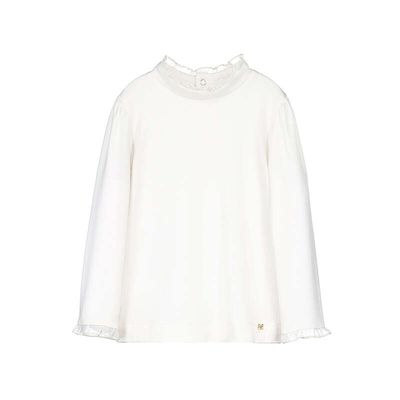 Abel &amp; Lula Knit turtleneck Ivory