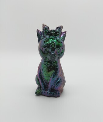 Egyptische godinnen poes met kameleon kleuren Egyptische godinnen poes met kameleon kleuren