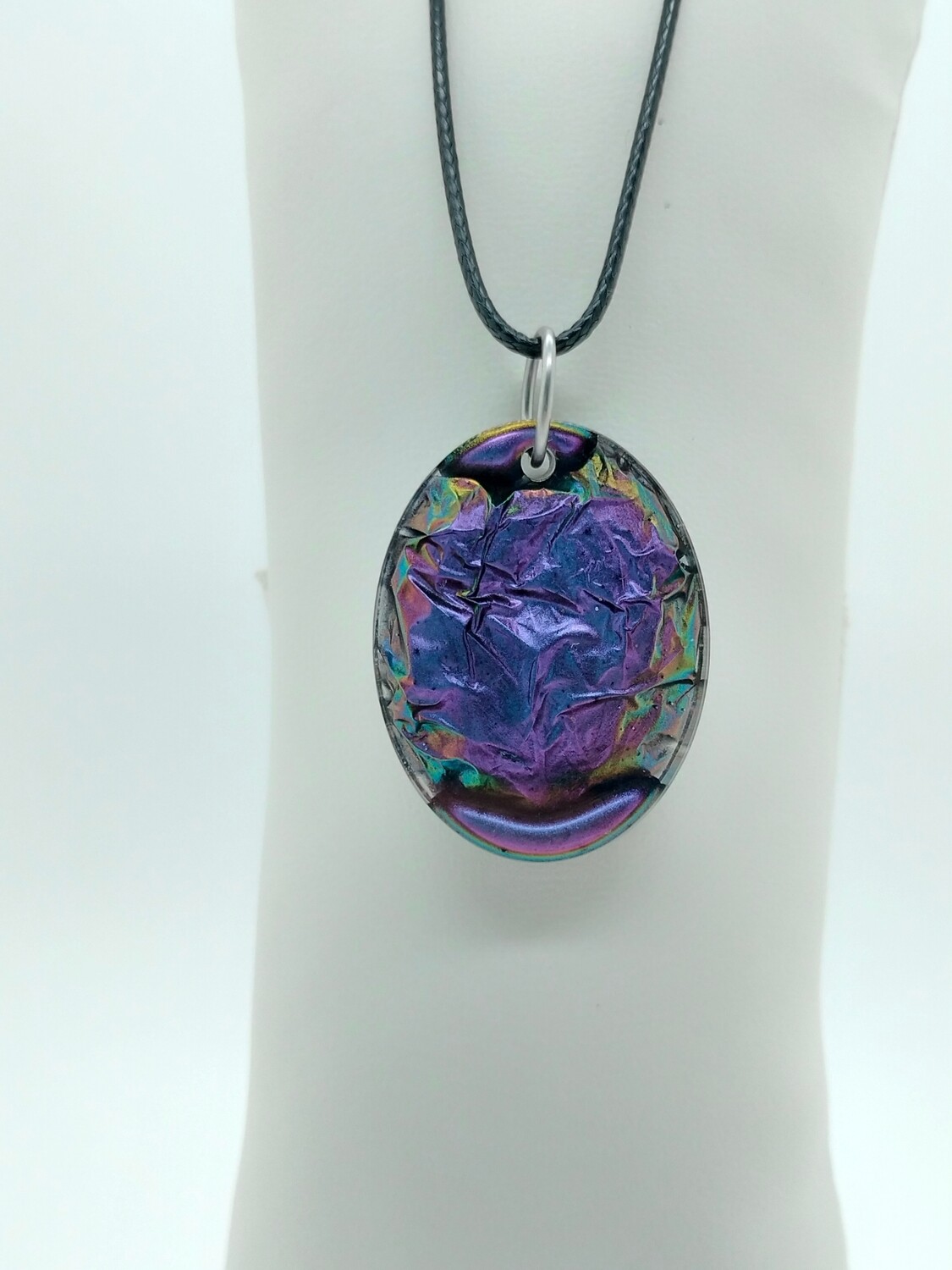 Hanger met unieke &quot;velvet&quot; look paars