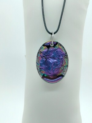 Hanger met unieke "velvet" look paars Hanger met unieke "velvet" look paars