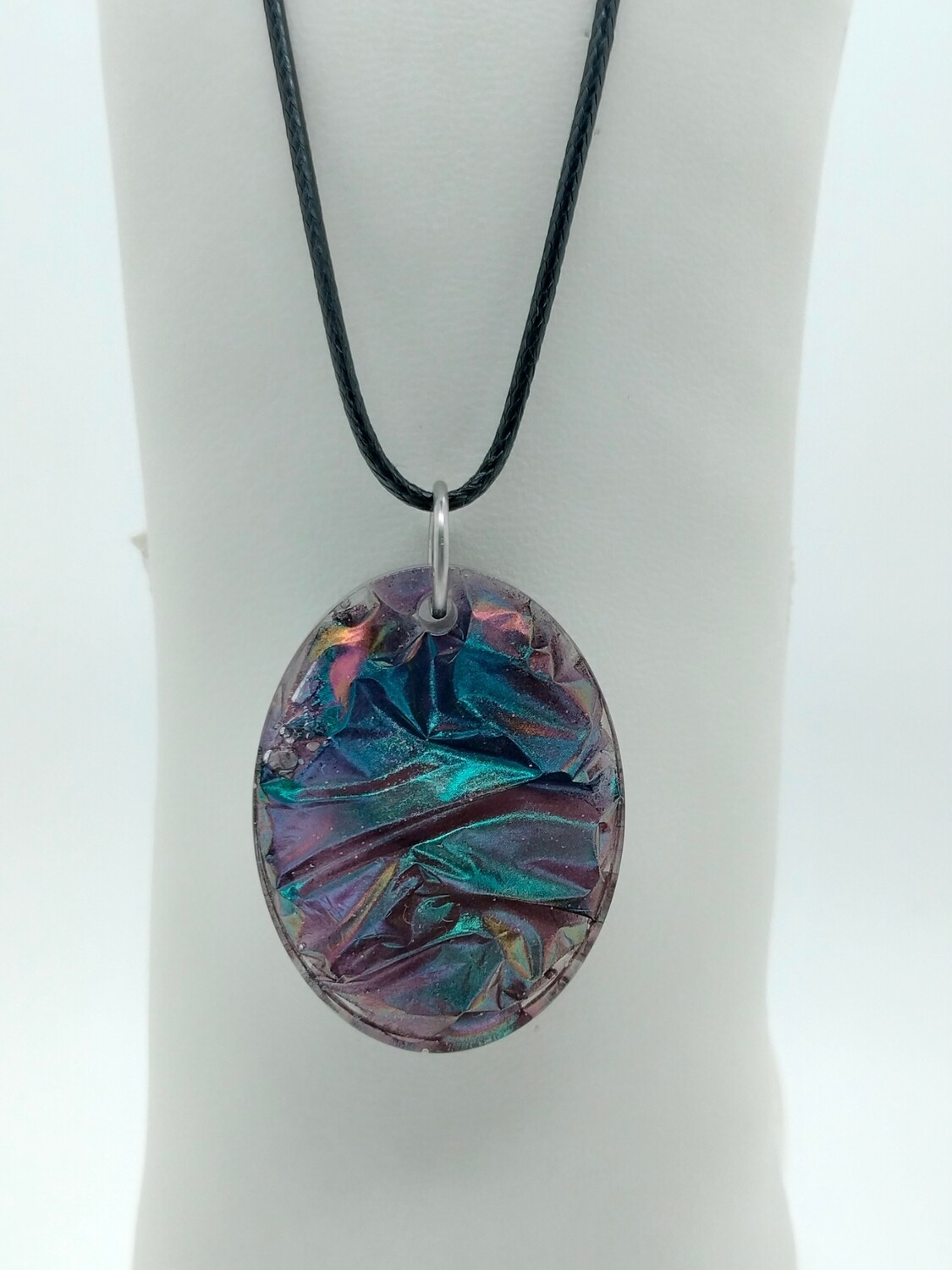 Hanger met unieke "velvet" look groen Hanger met unieke "velvet" look groen