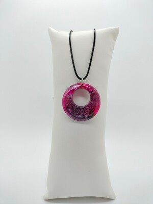 Hanger met unieke paars/roze effecten