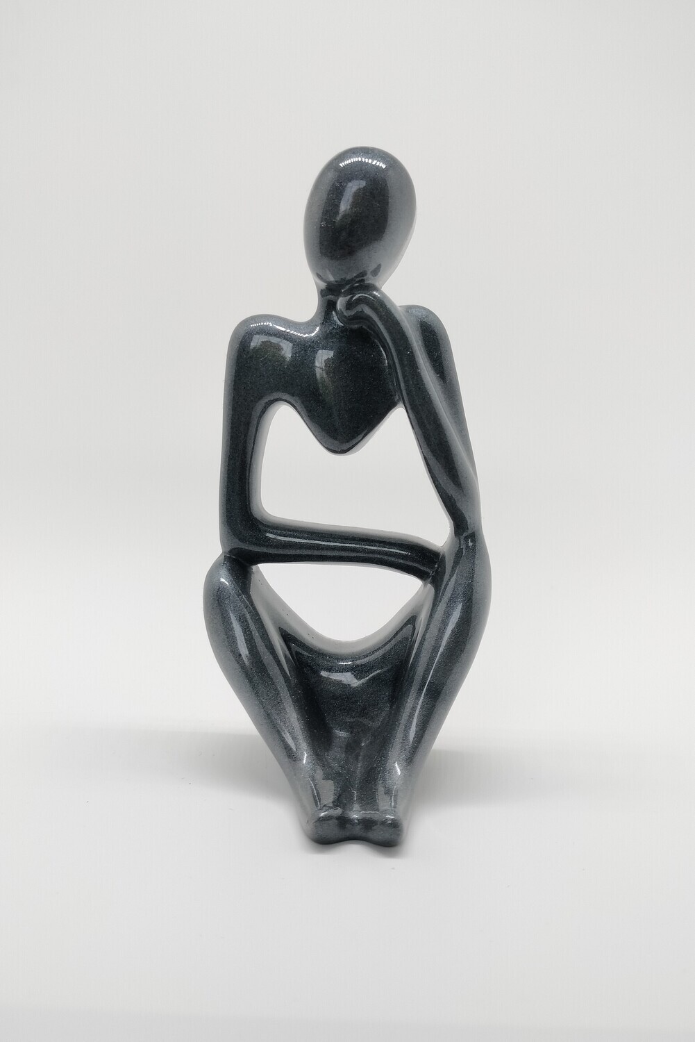 Abstract figuur grijs