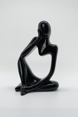 Abstract figuur zwart Abstract figuur zwart