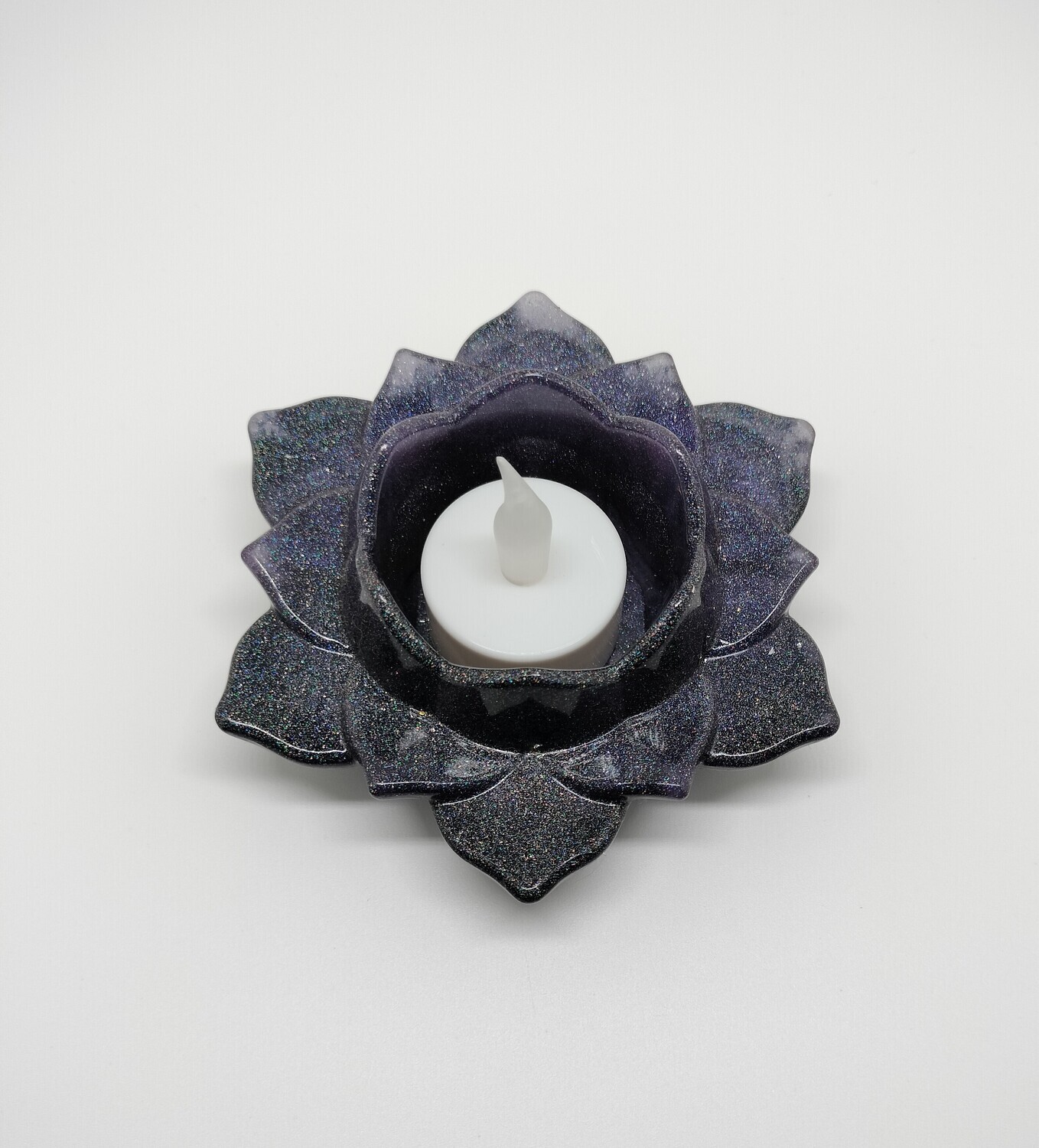 Lotus theelichthouder purple holographic Lotus theelichthouder purple holographic