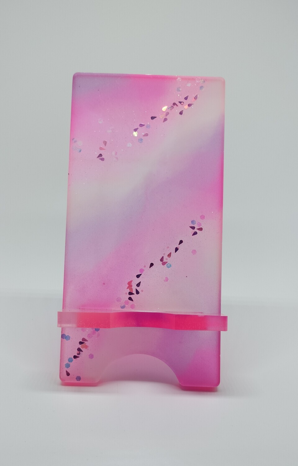 Telefoonhouder roze paars & glow in the dark Telefoonhouder roze paars & glow in the dark