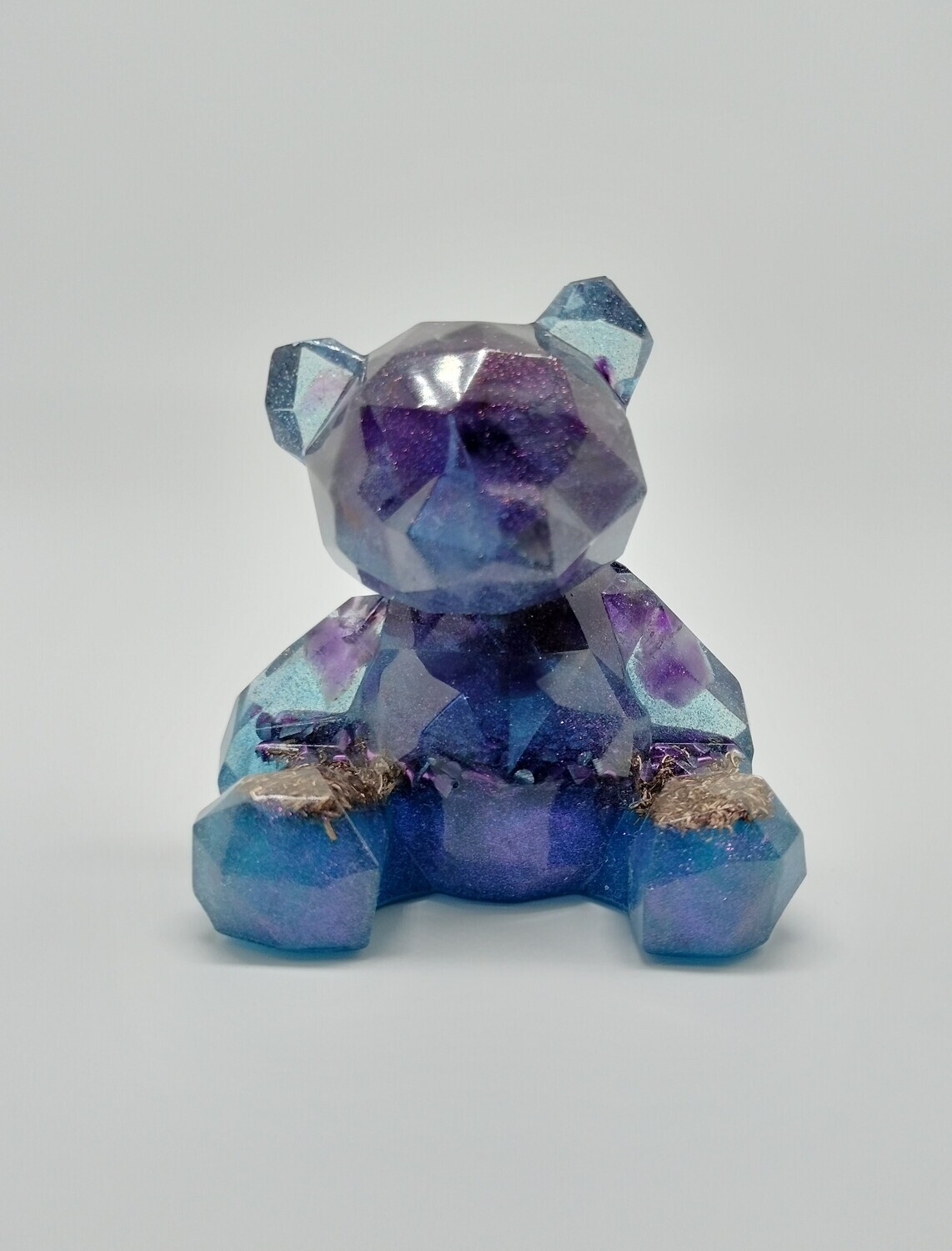 Orgonite beertje met amethist