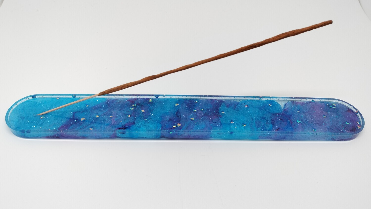 Wierookhouder blauw paars