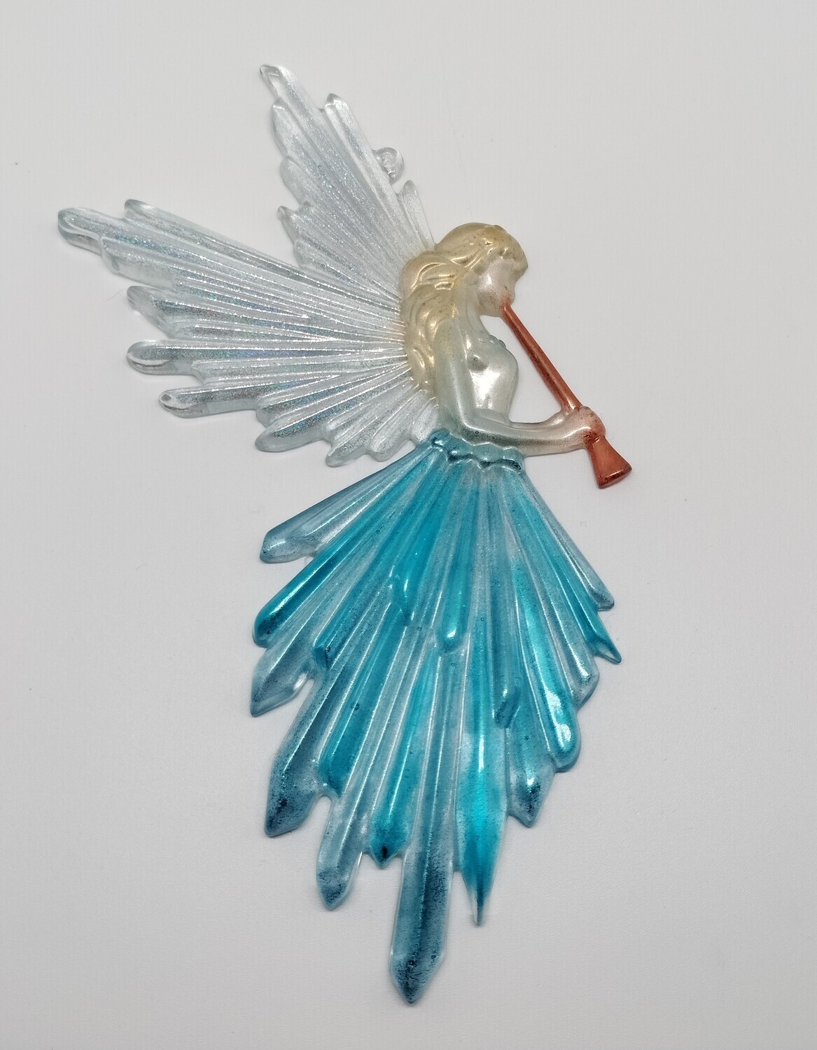 Engel blauw links Engel blauw links