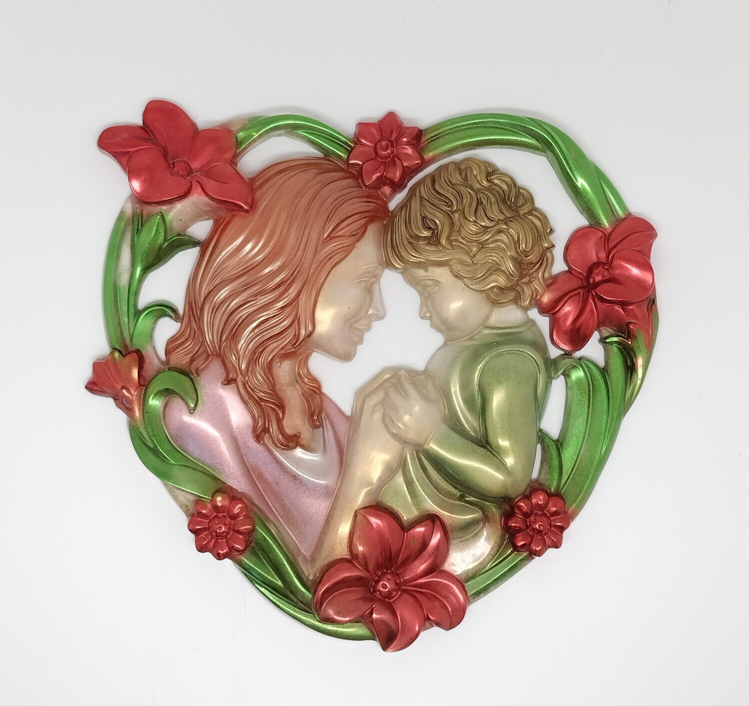 Moeder-kindliefde (moeder &amp; kindje)