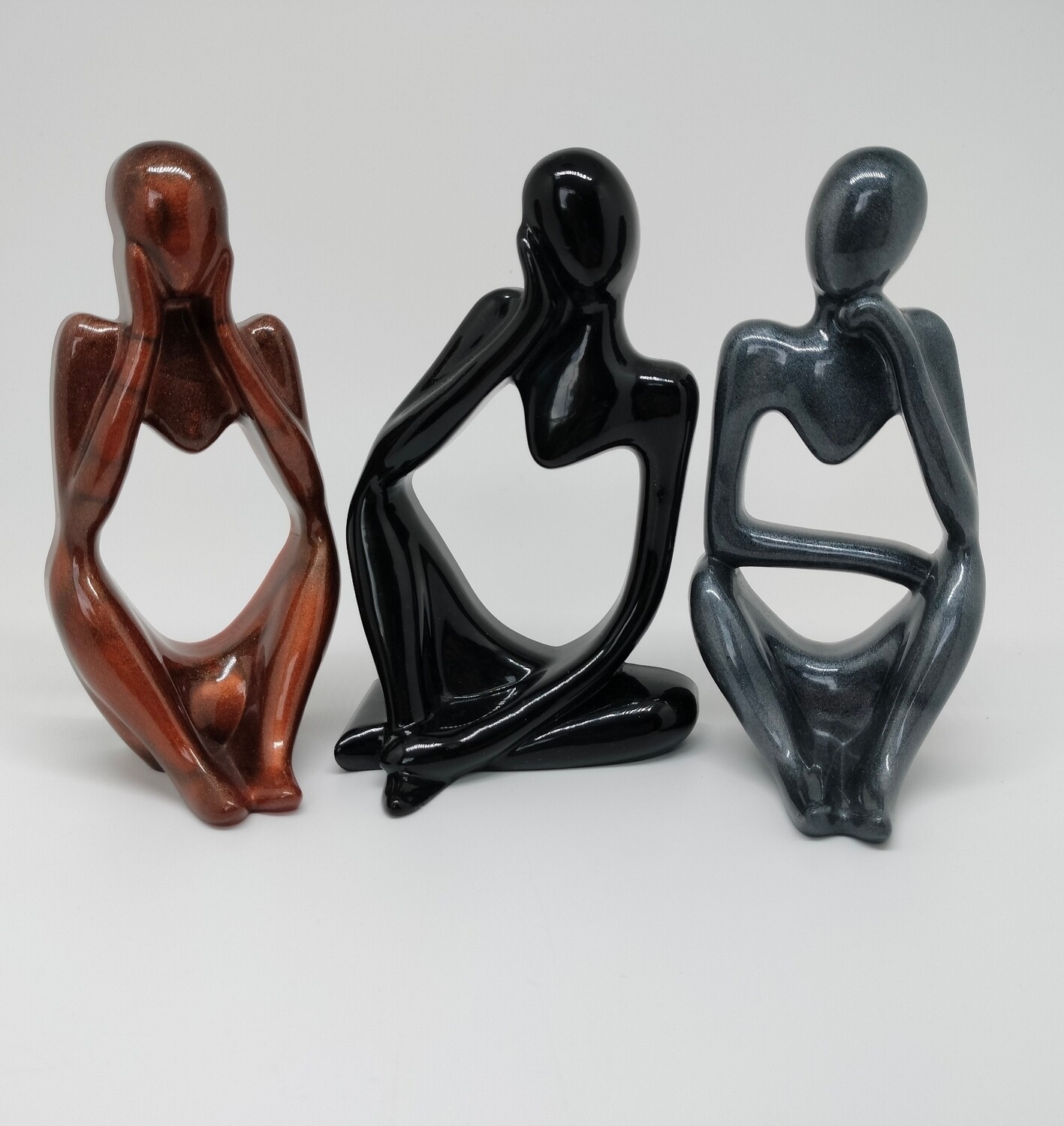 Set van 3 abstracte figuren Set van 3 abstracte figuren
