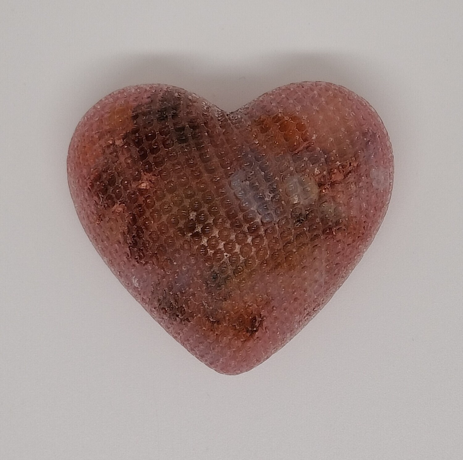 Orgonite hart M met carneool Orgonite hart M met carneool