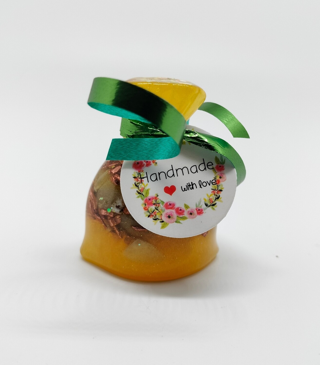 Orgonite zakje zelfinzicht (met geel opaal)