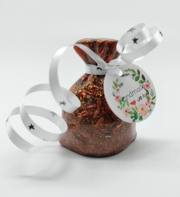 Orgonite zakje moed (met tijgeroog) Orgonite zakje moed (met tijgeroog)
