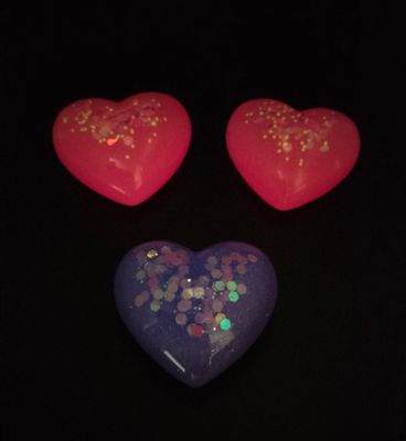 Glow in the dark harten Glow in the dark harten