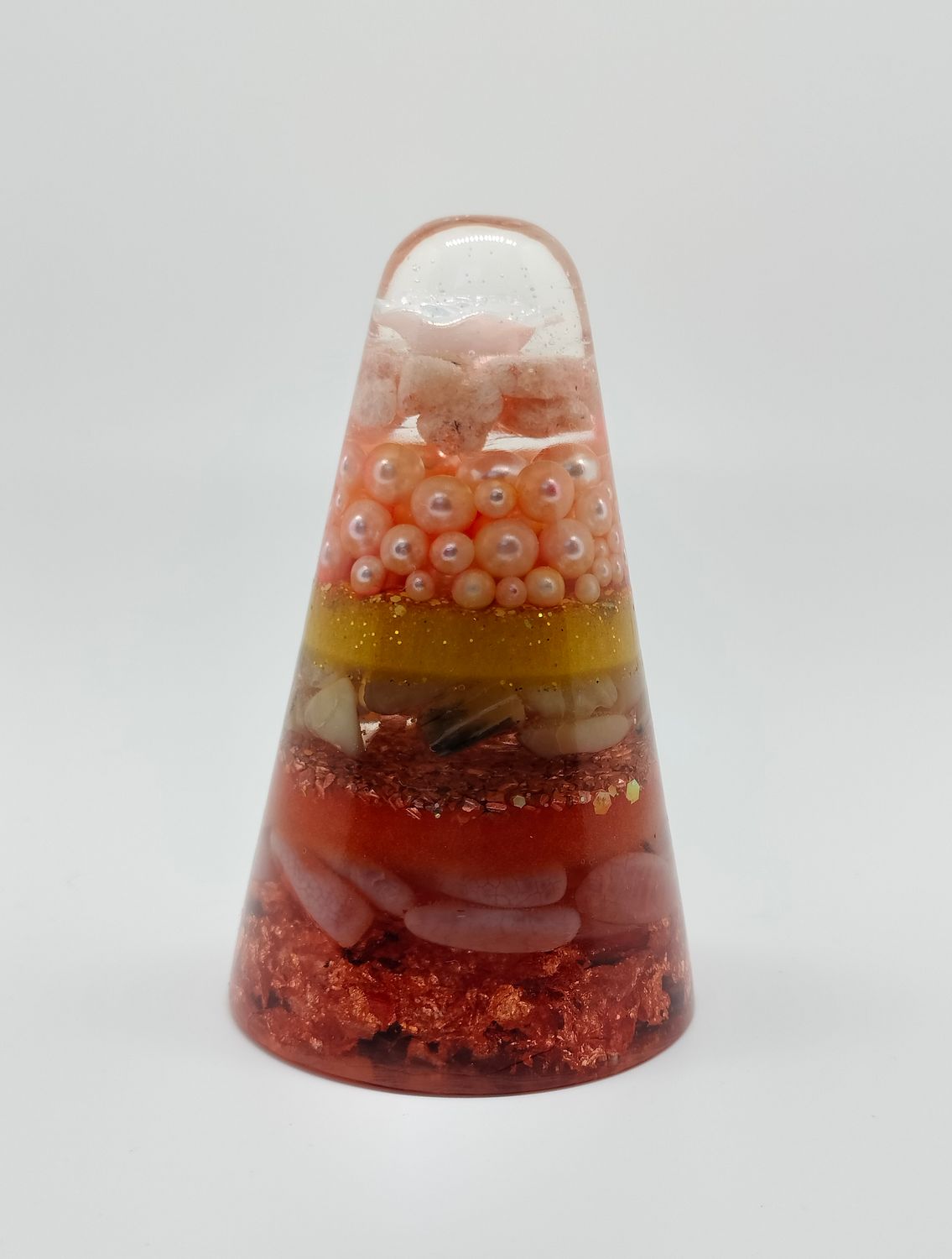 Orgonite kegel bolle punt