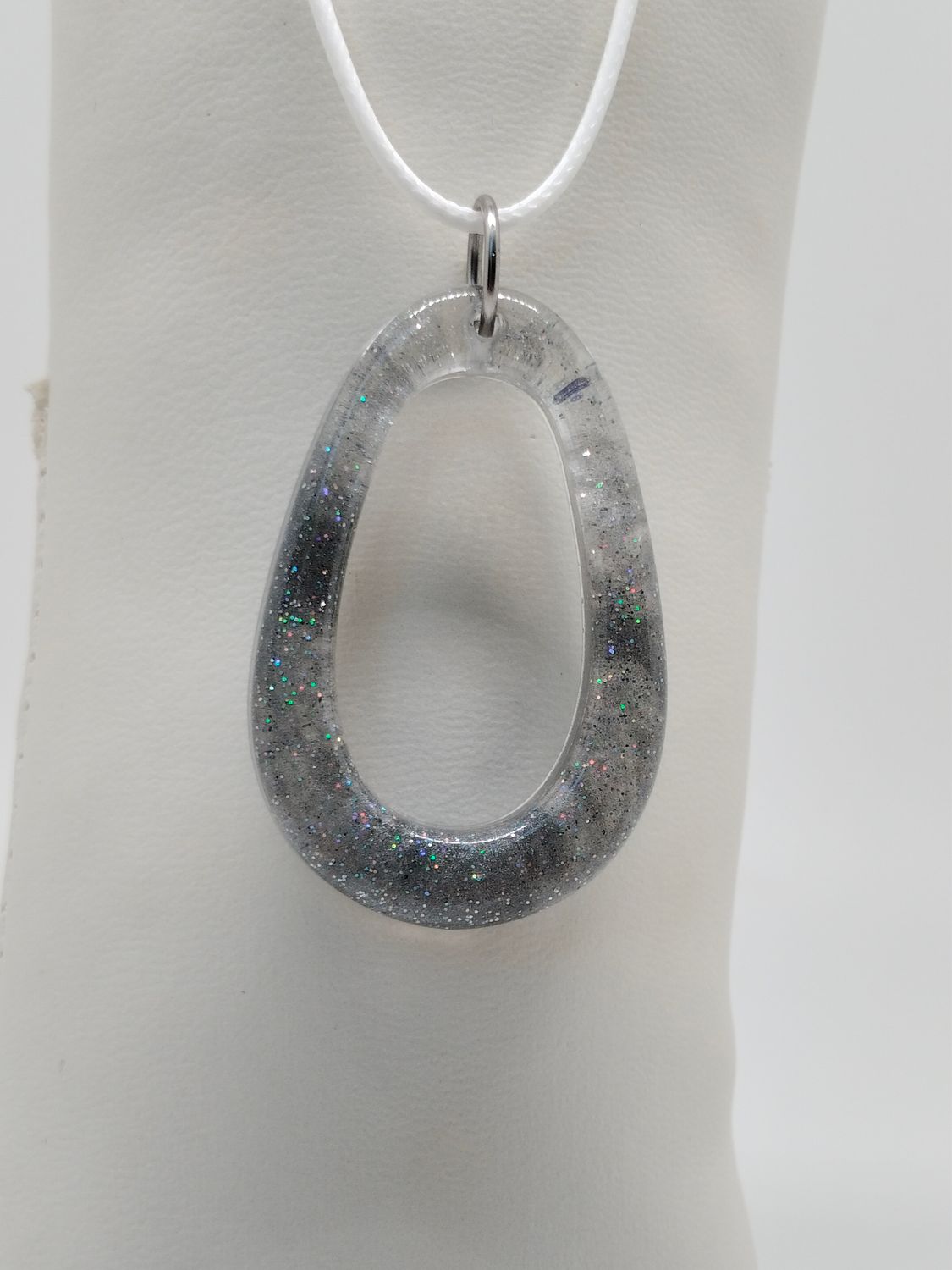 Hanger grijs zilver Hanger grijs zilver