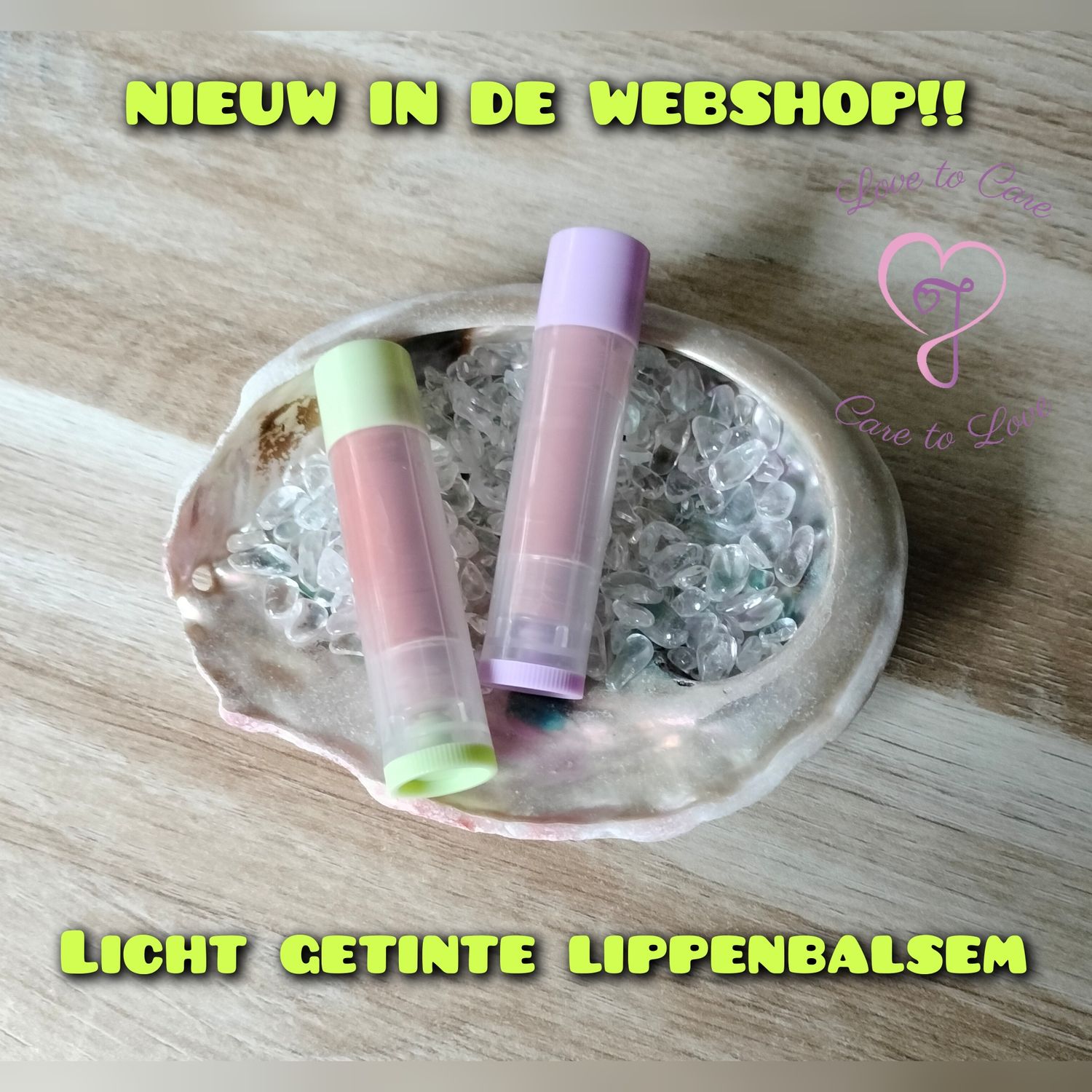 Getinte lippenbalsem (ca. 5 gram) Getinte lippenbalsem (ca. 5 gram)