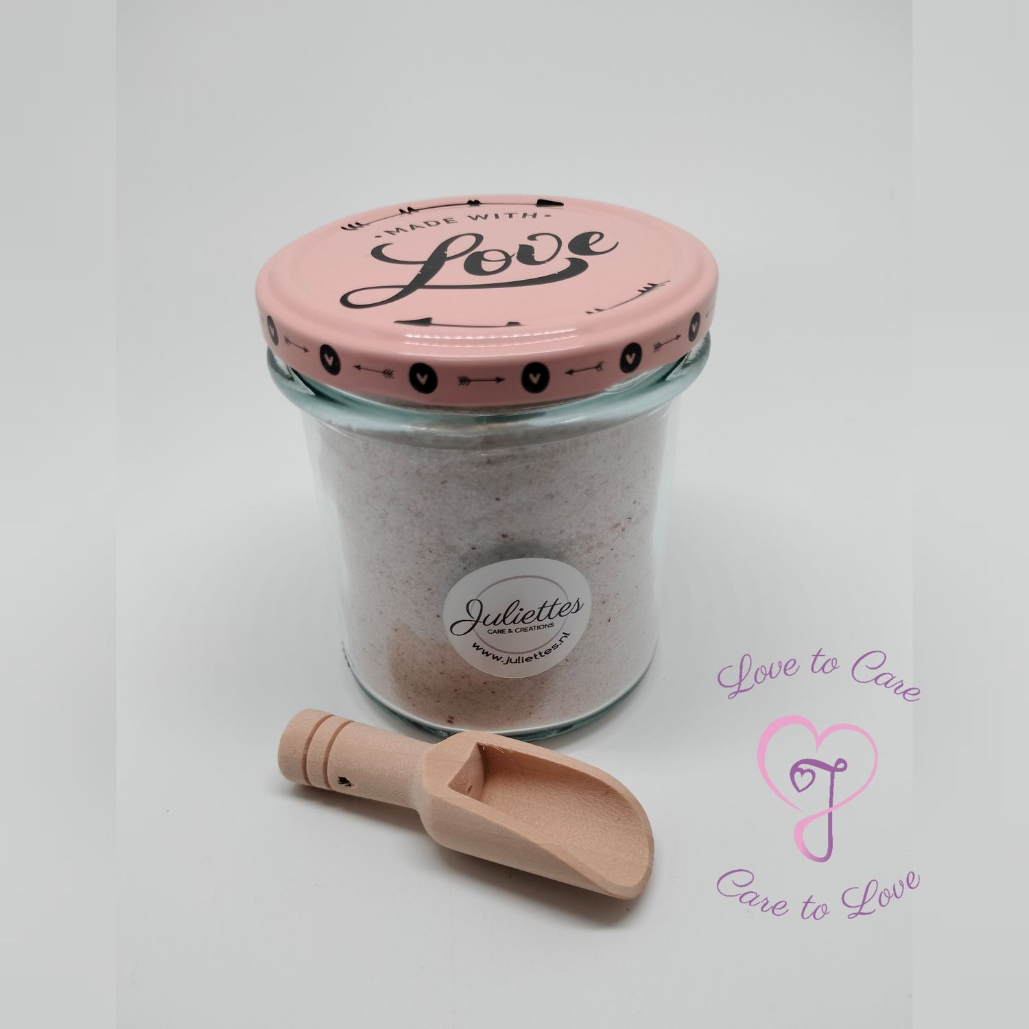 Neutraal badzout grote pot (300 gram badzout) Neutraal badzout grote pot (300 gram badzout)