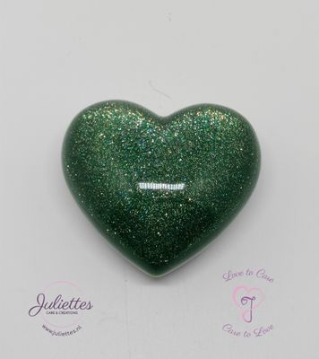 Orgonite hart L Geluk