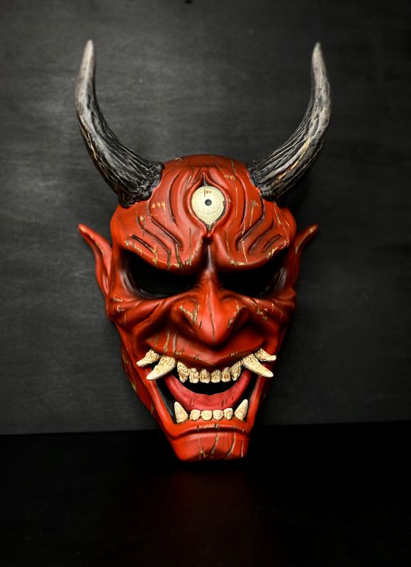 Dead by Daylight Oni Mask: Red